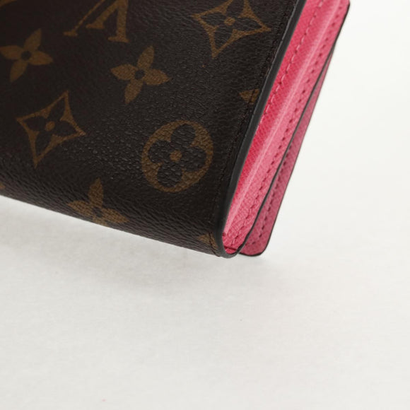 LOUIS VUITTON Monogram Vivienne Portefeuille Sarah Wallet M68491 LV Auth 146538AM