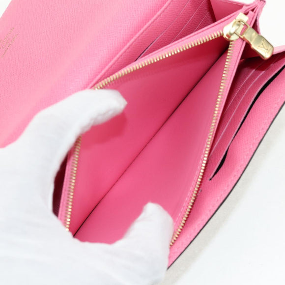 LOUIS VUITTON Monogram Vivienne Portefeuille Sarah Wallet M68491 LV Auth 146538AM