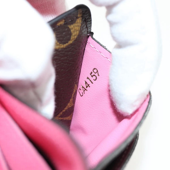 LOUIS VUITTON Monogram Vivienne Portefeuille Sarah Wallet M68491 LV Auth 146538AM