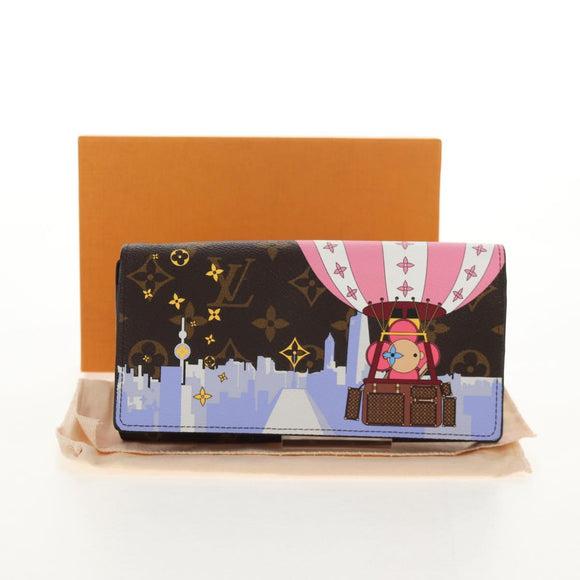 LOUIS VUITTON Monogram Vivienne Portefeuille Sarah Wallet M68491 LV Auth 146538AM