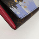 LOUIS VUITTON Monogram Vivienne Portefeuille Sarah Wallet M68491 LV Auth 146538AM-7