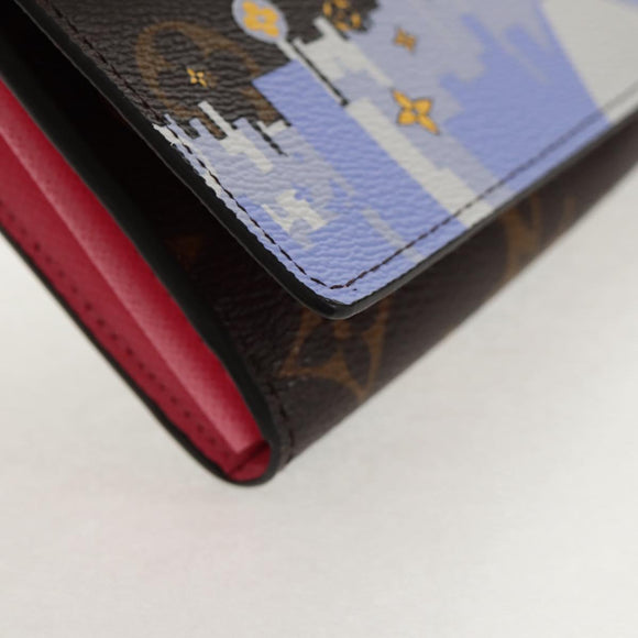 LOUIS VUITTON Monogram Vivienne Portefeuille Sarah Wallet M68491 LV Auth 146538AM