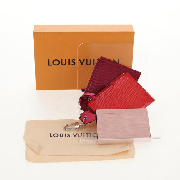 LOUIS VUITTON Epi Trio Pass Card Case Multicolor M62254 LV Auth 146539SAM
