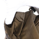 FENDI Zucca Canvas Mamma Baguette Shoulder Bag Black Brown Auth 146548V-27