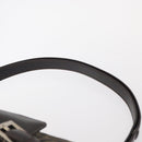 FENDI Zucca Canvas Mamma Baguette Shoulder Bag Black Brown Auth 146548V-14