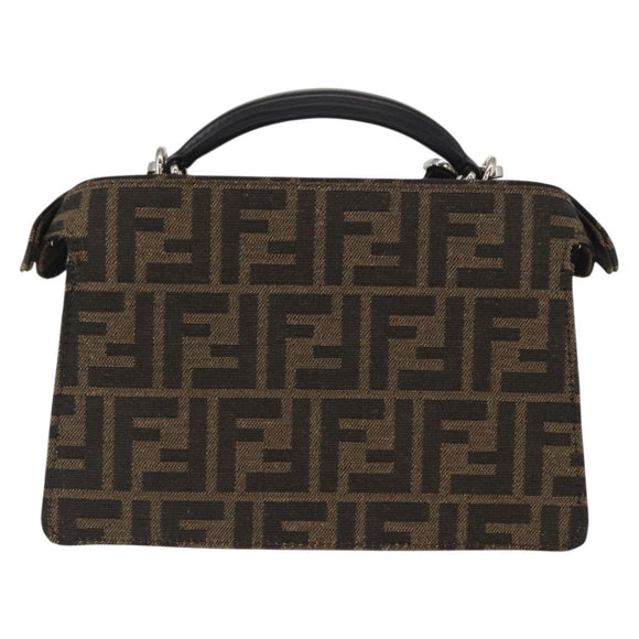 FENDI Pokémon Fragment Collaboration Peek A Boo Bag 2way Brown Auth 146549SM
