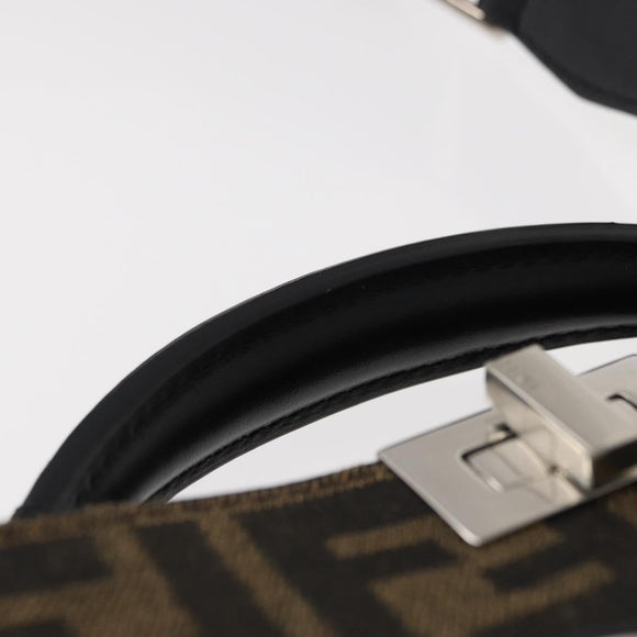 FENDI Pokémon Fragment Collaboration Peek A Boo Bag 2way Brown Auth 146549SM