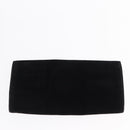 CHANEL Vanity Shoulder Bag Patent leather 2way Black Gold CC Auth 146552V-28