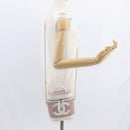 CHANEL Chain Vanity Shoulder Bag Tweed White Gold CC Auth 146553SAM-27