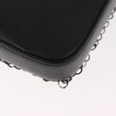 CHANEL Chain Shoulder Bag Sequin Black Silver CC Auth 146554SM-13