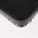 CHANEL Chain Shoulder Bag Sequin Black Silver CC Auth 146554SM-14