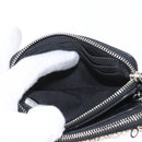 CHANEL Chain Shoulder Bag Sequin Black Silver CC Auth 146554SM-20