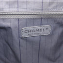CHANEL Matelasse Chain Bag Patent leather 2way Purple Silver CC Auth 146555V-20