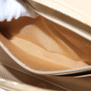 CHANEL Matelasse Backpack Lamb Skin Beige Gold CC Auth 146557V-24