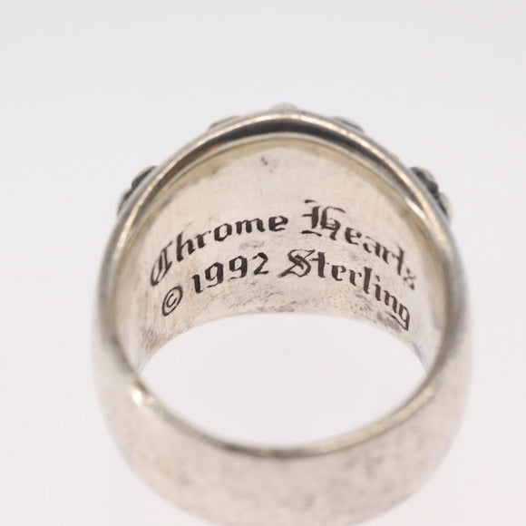 Chrome Hearts Ring Ag925 Silver #12(JP Size) Auth 146558M
