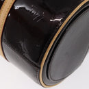 LOUIS VUITTON Monogram Vernis Bedford Hand Bag Amarante M91996 LV Auth 146559V-16