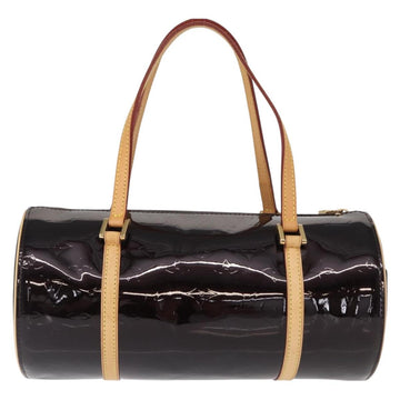 LOUIS VUITTON Monogram Vernis Bedford Hand Bag Amarante M91996 LV Auth 146559V - 0