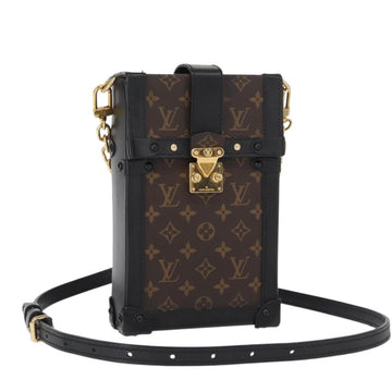LOUIS VUITTON Monogram Pochette Trunk Vertical Bag M63913 LV Auth 146560SAM