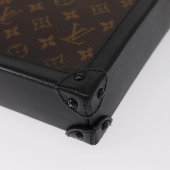 LOUIS VUITTON Monogram Pochette Trunk Vertical Bag M63913 LV Auth 146560SAM