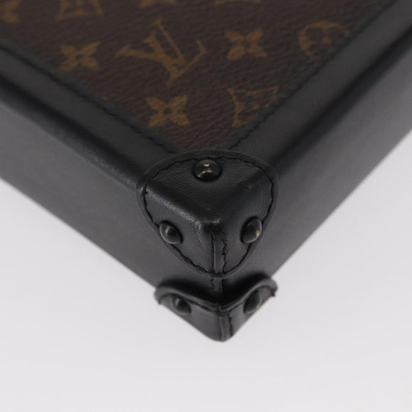 LOUIS VUITTON Monogram Pochette Trunk Vertical Bag M63913 LV Auth 146560SAM