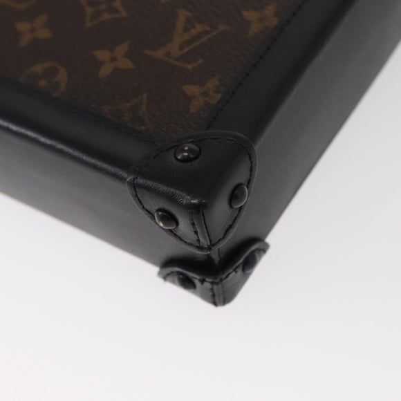 LOUIS VUITTON Monogram Pochette Trunk Vertical Bag M63913 LV Auth 146560SAM