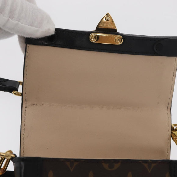 LOUIS VUITTON Monogram Pochette Trunk Vertical Bag M63913 LV Auth 146560SAM