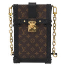 LOUIS VUITTON Monogram Pochette Trunk Vertical Bag M63913 LV Auth 146560SAM-13