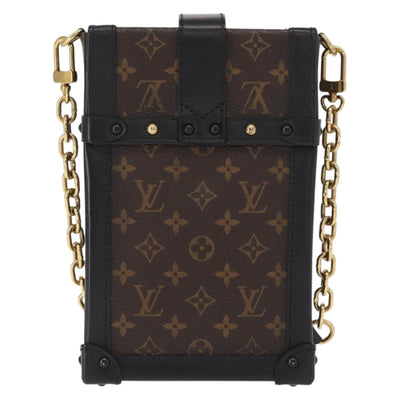 LOUIS VUITTON Monogram Pochette Trunk Vertical Bag M63913 LV Auth 146560SAM - 0