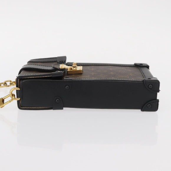 LOUIS VUITTON Monogram Pochette Trunk Vertical Bag M63913 LV Auth 146560SAM