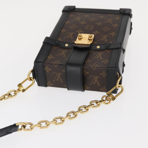 LOUIS VUITTON Monogram Pochette Trunk Vertical Bag M63913 LV Auth 146560SAM