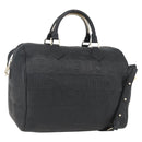 LOUIS VUITTON Paris Speedy Cube Hand Bag Leather Black M95816 LV Auth 146562SM-1