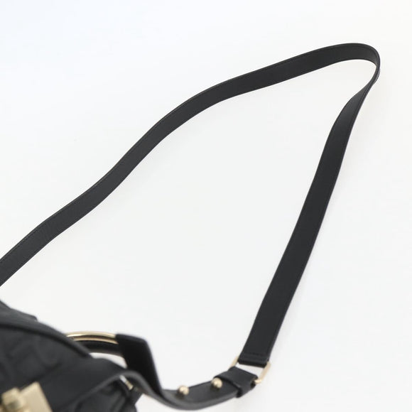 LOUIS VUITTON Paris Speedy Cube Hand Bag Leather Black M95816 LV Auth 146562SM