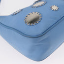 PRADA Re-edition Shoulder Bag Nylon 2way Light Blue 1BH204 Auth 146563SAM-15