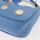 PRADA Re-edition Shoulder Bag Nylon 2way Light Blue 1BH204 Auth 146563SAM-18