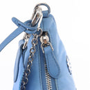PRADA Re-edition Shoulder Bag Nylon 2way Light Blue 1BH204 Auth 146563SAM-19
