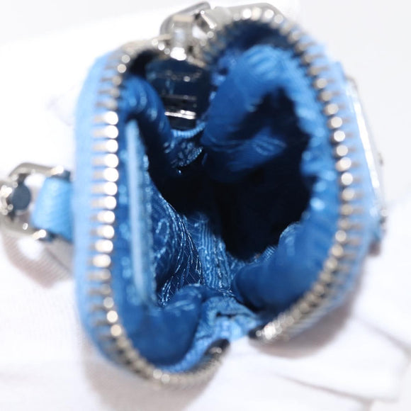 PRADA Re-edition Shoulder Bag Nylon 2way Light Blue 1BH204 Auth 146563SAM