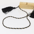 SAINT LAURENT Chain Cassandra Shoulder Bag plastic Gold Auth 146564SAM-8