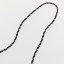 SAINT LAURENT Chain Cassandra Shoulder Bag plastic Gold Auth 146564SAM-9