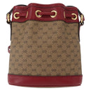 GUCCI Micro GG Supreme Doraemon Collaboration Bag PVC Beige 647801 Auth 146566SM-3