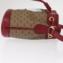 GUCCI Micro GG Supreme Doraemon Collaboration Bag PVC Beige 647801 Auth 146566SM-4