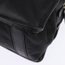 PRADA Business Bag Nylon Black Silver Auth 146573-16