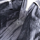 PRADA Business Bag Nylon Black Silver Auth 146573-19