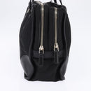 PRADA Business Bag Nylon Black Silver Auth 146573-3