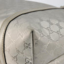 GUCCI GG Implementation Tote Bag Silver 197953 Auth 146574-9