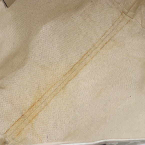 GUCCI GG Implementation Tote Bag Silver 197953 Auth 146574