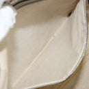 GUCCI GG Implementation Tote Bag Silver 197953 Auth 146574-20