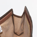 GUCCI GG Supreme Web Sherry Line Clutch Bag PVC Beige 67 014 2125 Auth 146575-10