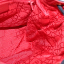 Christian Dior Canage Backpack Nylon Navy Gold Auth 146576-19