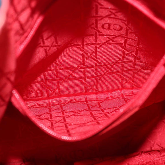 Christian Dior Canage Rucksack Nylon Marinegold Auth 146576