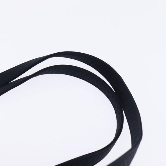 Christian Dior Canage Backpack Nylon Navy Gold Auth 146576